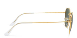 Ray-Ban Frank Square Sunglasses in Gold – Product Photo 4