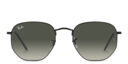 Ray-Ban Unisex Irregular Sunglasses in Black/Grey Gradient – Product Photo 2