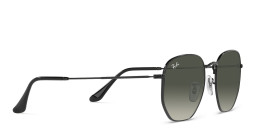 Ray-Ban Hexagonal Unisex Sunglasses in Black – Product Photo 4