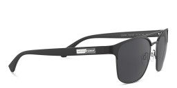 Emporio Armani Square Sunglasses in Matte Black – Product Photo 4
