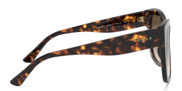 Vogue Eyewear Oversized Cat-Eye Sunglasses in Havana – Product Photo 3