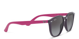 Ray-Ban Junior Kids Irregular Sunglasses in Violet – Product Photo 4