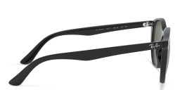 نظارة شمسية بإطار غير منتظم لامع للصغار من راي بان جونيور بلون أسود - صورة المنتج 3