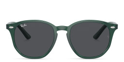 Ray-Ban Junior Kids Irregular Sunglasses in Green – Product Photo 1