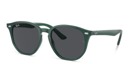 Ray-Ban Junior Kids Irregular Sunglasses in Green – Product Photo 2