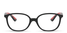 Ray-Ban Junior Kids Square Eyeglasses in Black – Product Photo 2