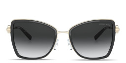 Michael Kors Corsica Butterfly Sunglasses in Black Gold – Product Photo 1