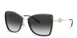 Michael Kors Corsica Butterfly Sunglasses in Black Gold – Product Photo 2