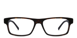EYE'M Rectangle Eyeglasses in Havana – Product Photo 1