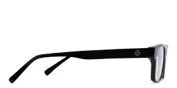 EYE'M Rectangle Eyeglasses in Black – Product Photo 4