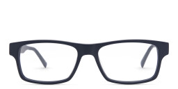 EYE'M Rectangle Eyeglasses in Blue – Product Photo 1