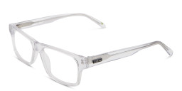EYE'M Rectangle Eyeglasses in Clear – Product Photo 3