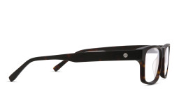 EYE'M Rectangle Eyeglasses in Dark Havana – Product Photo 4