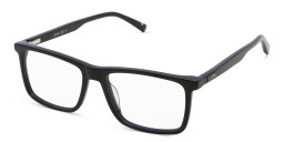 EYE'M Rectangle Eyeglasses in Black – Product Photo 3