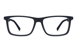 EYE'M Ferrari Unisex Rectangle Eyeglasses in Blue – Product Photo 4