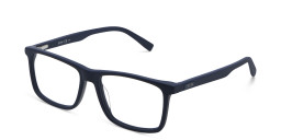 EYE'M Ferrari Unisex Rectangle Eyeglasses in Blue – Product Photo 3