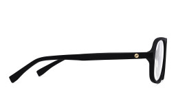 EYE'M Aviator Eyeglasses in Black Gold – Product Photo 4