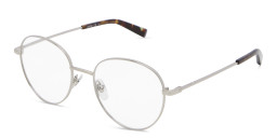 EYE'M Unisex Round Eyeglasses in Silver – Product Photo 3