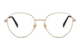 EYE'M Unisex Round Eyeglasses in Gold – Product Photo 2