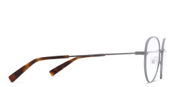 EYE'M Unisex Round Eyeglasses in Gunmetal – Product Photo 4