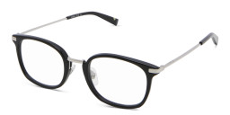 EYE'M Unisex Square Eyeglasses in Black – Product Photo 3