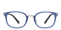 EYE'M Unisex Square Eyeglasses in Blue – Product Photo 3