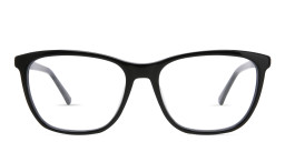 EYE'M Square Eyeglasses in Black – Product Photo 4