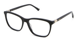 EYE'M Square Eyeglasses in Black – Product Photo 3