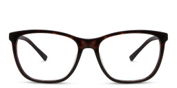EYE'M Square Eyeglasses in Dark Havana – Product Photo 1