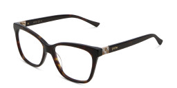 EYE'M Cat Eye Eyeglasses in Dark Havana – Product Photo 3