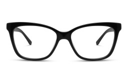 EYE'M Cat Eye Eyeglasses in Matte Black – Product Photo 1