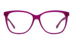EYE'M Square Eyeglasses in Purple – Product Photo 1