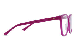 EYE'M Square Eyeglasses in Purple – Product Photo 4