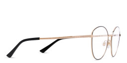 EYE'M Wide Cat Eye Eyeglasses in Black – Product Photo 4