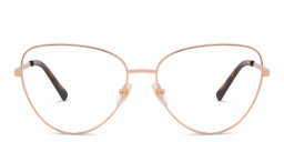 EYE'M Cat Eye Eyeglasses in Rose Gold – Product Photo 1