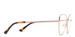 EYE'M Cat Eye Eyeglasses in Rose Gold – Product Photo 4