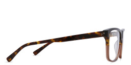 Shop EYE'M Square Eyeglasses in Gradient Havana online.