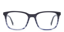 Shop EYE'M Square Eyeglasses in Blue online.