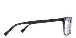 Shop EYE'M Square Eyeglasses in Blue online.