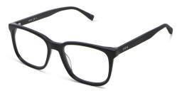 Shop EYE'M Square Eyeglasses in Black online.
