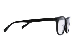 Shop EYE'M Square Eyeglasses in Black online.