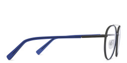 EYE'M Round Eyeglasses in Gunmetal – Product Photo 4