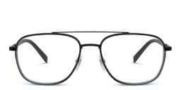 EYE'M Square Eyeglasses in Black – Product Photo 1