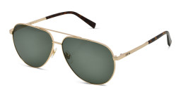 EYE'M Aviator Sunglasses in Gold – Product Photo 3