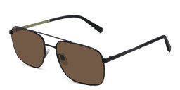 EYE'M Square Sunglasses in Black – Product Photo 3