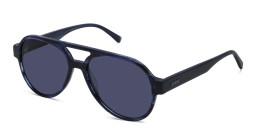 EYE'M Aviator Sunglasses in Blue – Product Photo 2