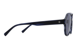 EYE'M Aviator Sunglasses in Blue – Product Photo 3