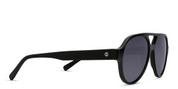 EYE'M Aviator Sunglasses in Black – Product Photo 4