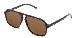 EYE'M Aviator Sunglasses in Havana – Product Photo 3