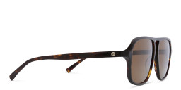 EYE'M Aviator Sunglasses in Havana – Product Photo 4
